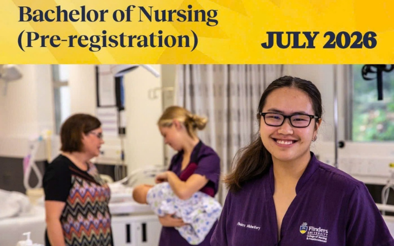 Cơ hội vàng: 30 suất du học Điều dưỡng Úc 2026 tại Flinders